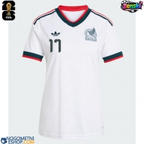 Ženski Nogometni dresi Mehika Orbelin Pineda #17 Gostujoči SP 2026 Kratek Rokav